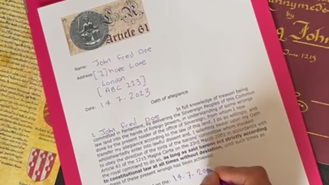 How to Complete The Oath of Allegiance
