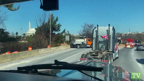 D.C. Residents Are Blaming Truckers for Traffic, When In Reality, Police Are Blocking Off Exits