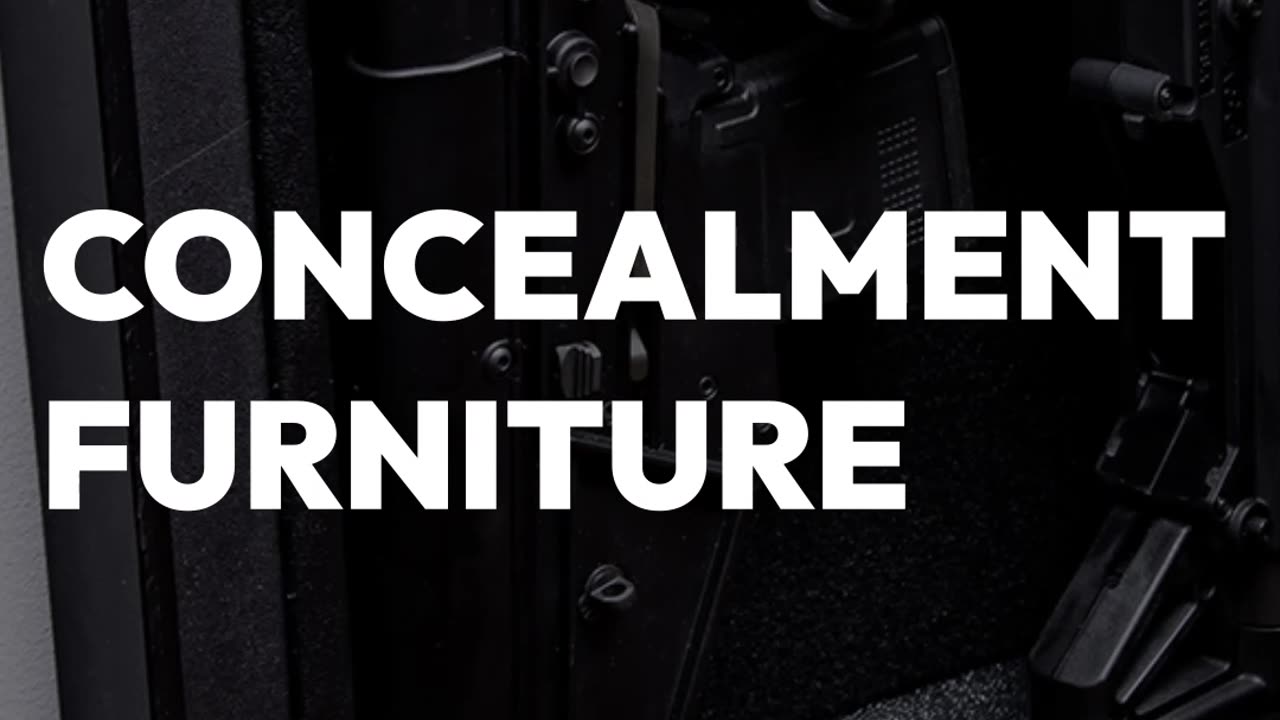 Your favorite hidden gun storage in the most modern version! Concealment Mirror by Tactical Walls