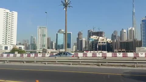 beautiful dubai roads