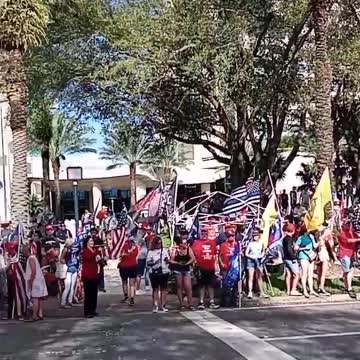 Trump Rally at CPAC in Orlando... More People than all of Biden's Event for a Year!