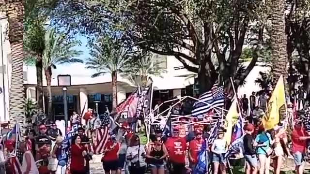 Trump Rally at CPAC in Orlando... More People than all of Biden's Event for a Year!