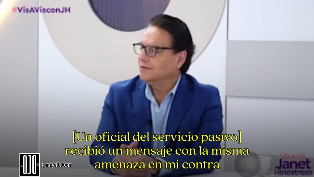 Villavicencio anuncia estar amenazado de muerte