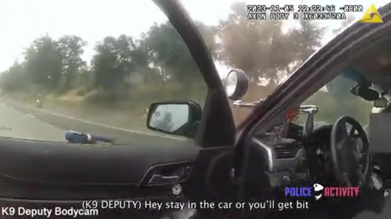 High speed chase with motorcycle ends badly