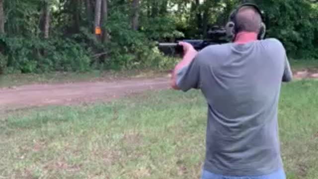 Mike T. Letting off rounds