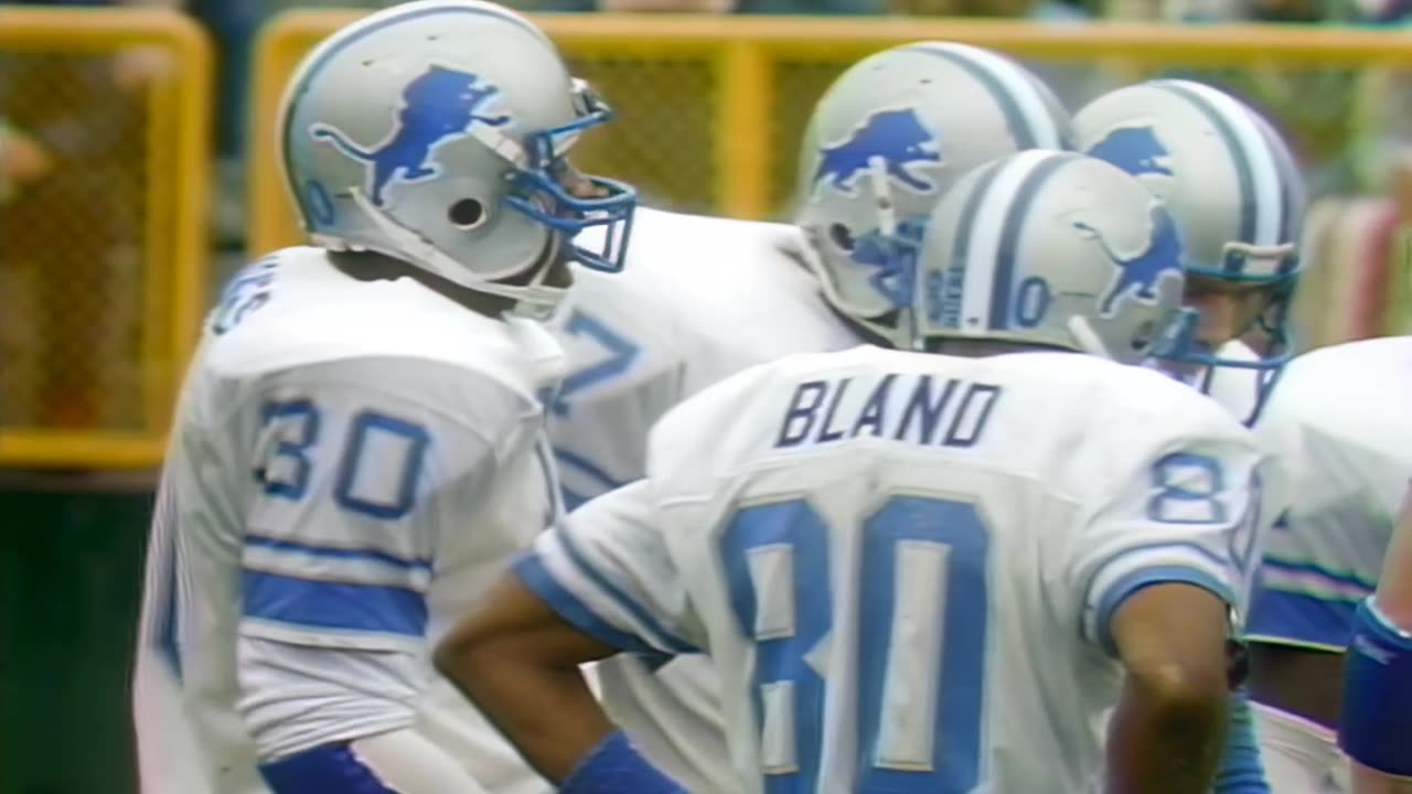 1986 Lions at Packers