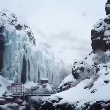 Shemshak , a ski resort situated to the north-east of Tehran
