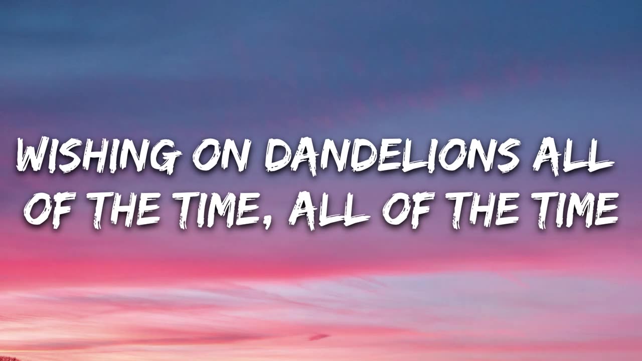 Ruth B Dandelions Lyrics