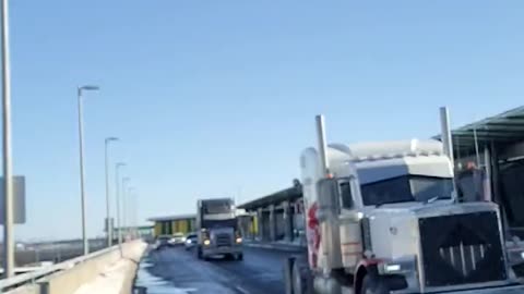 Ottawa Airport only has 1 road in and 1 road out