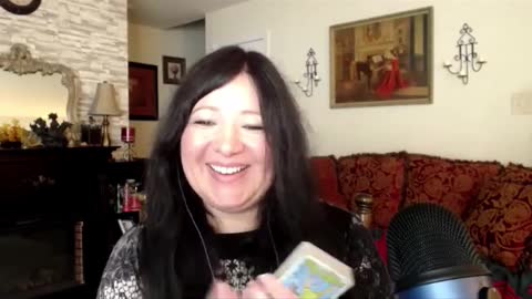 Tarot Reading for a client demonstration