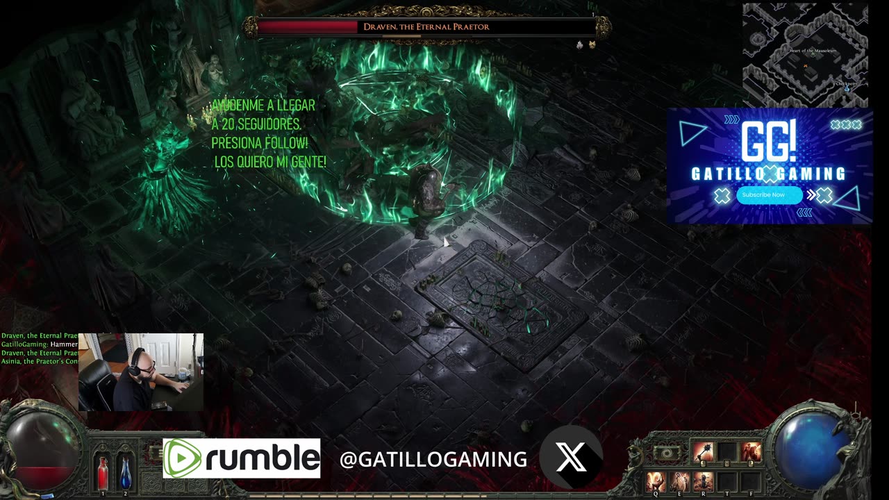 ¡Un latino hace lo Imposible! Draven The Eternal Praetor - Path Of Exile 2 Espanol - Gatillo Gaming