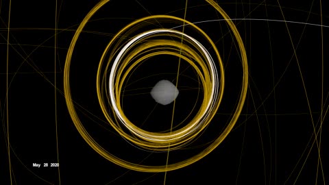 OSIRIS-REx's Astounding Capture: Weaving an Orbital Web Around an Asteroid for Sampling