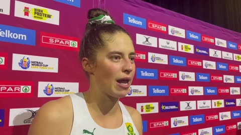 Proteas goal attack Nichole Taljaard on facing New Zealand