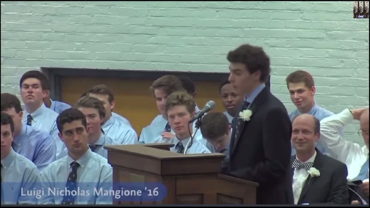 Luigi Manigone (16) Gives his Valedictorian Speech