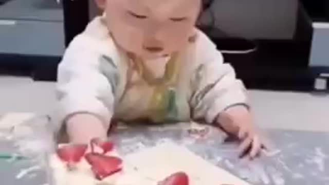 Cute baby #shorts #comedy #funny #baby #adorable #china #japan #america(2)