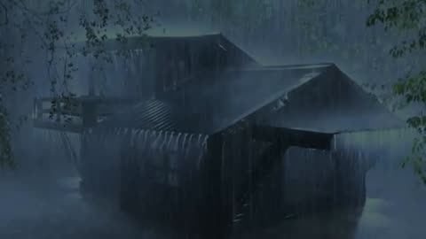 Serenity in Heavy Rain: Thunderstorms on a Corrugated Roof Part 5