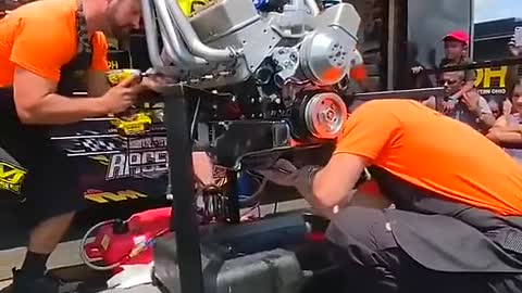 Engine maintenance timing competition