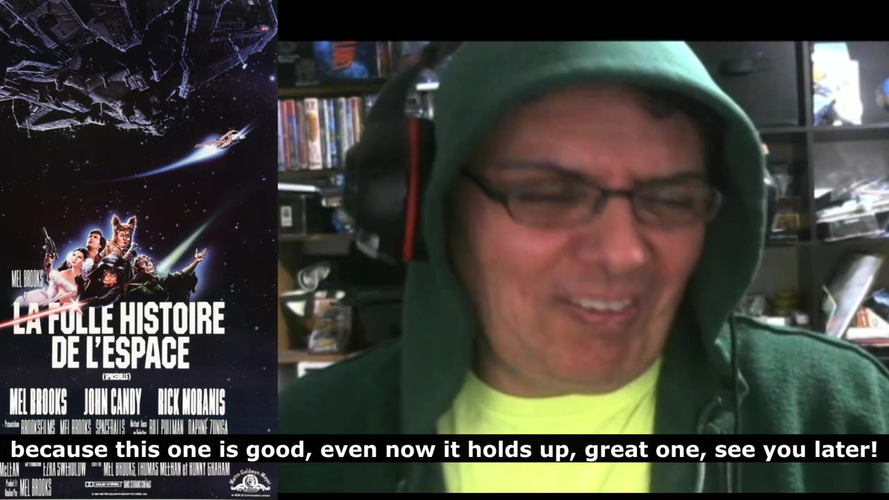 VINTAGE MONDAY 42 SPACEBALLS TRAILER REACCION/REACTION