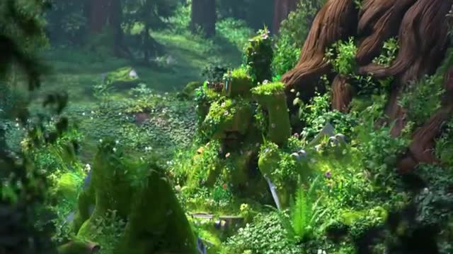 Cartoon Mysteries-Forgetten Power deep in wilderness