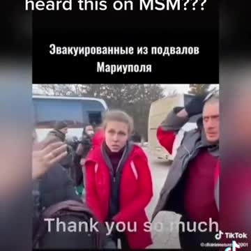 Ukrainian testimony- Russia helping.