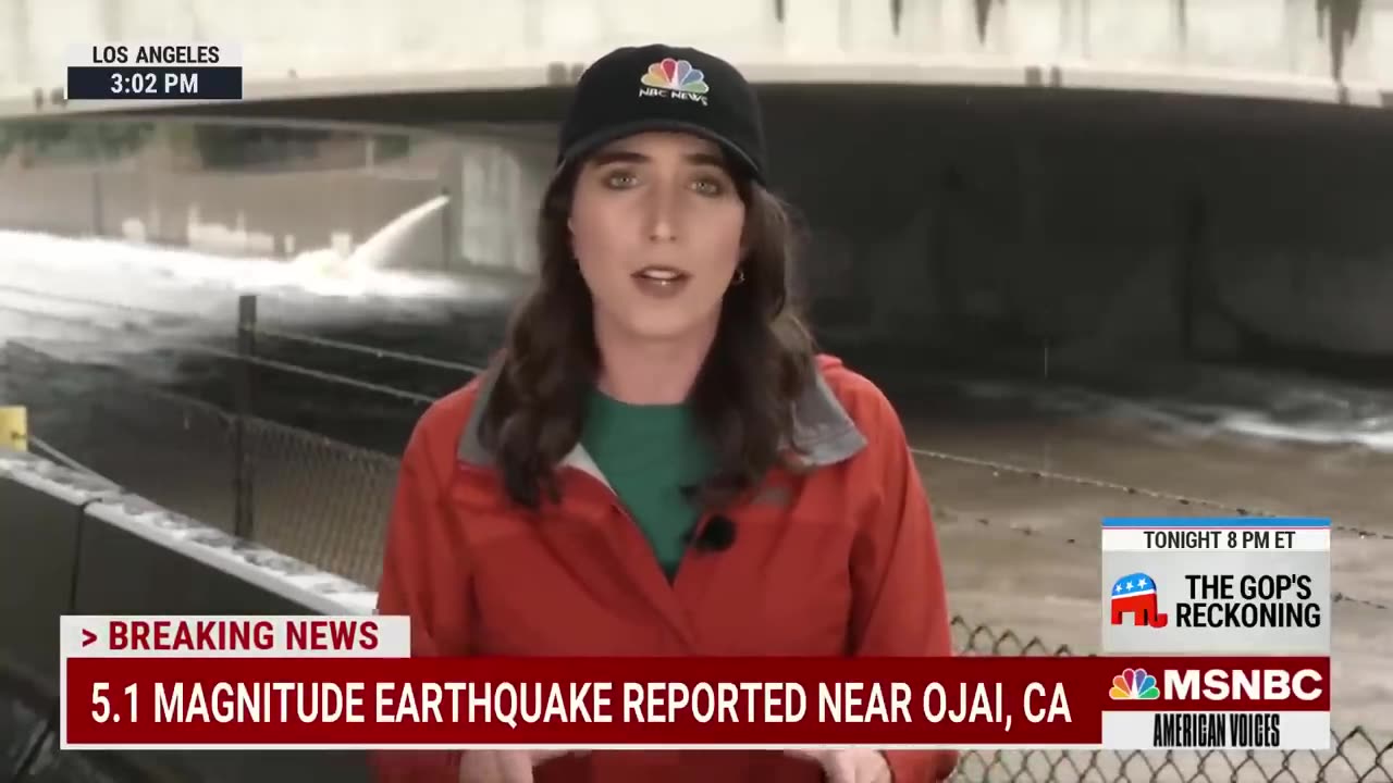 5.1 magnitude earthquake reported near Ojai,calif