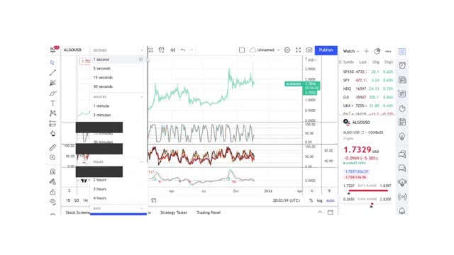 Basics to Investing - ALGO Coin - Stock Charts #023