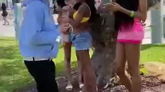 Triplets prank girls Deja vu 😂😂😱 #shorts