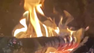 Outside fire pit