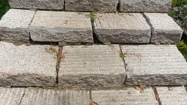 Where does this stone bridge lead?