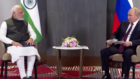 Putin tells India's Modi on Ukraine: "We want all of this to end as soon as possible."