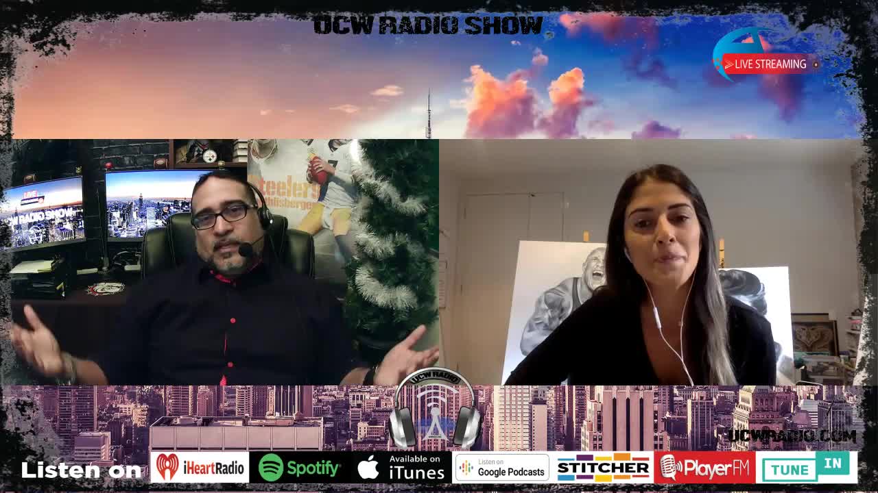 UCW Radio Show with Louis Velazquez, Guest - Artist Danielle Weber