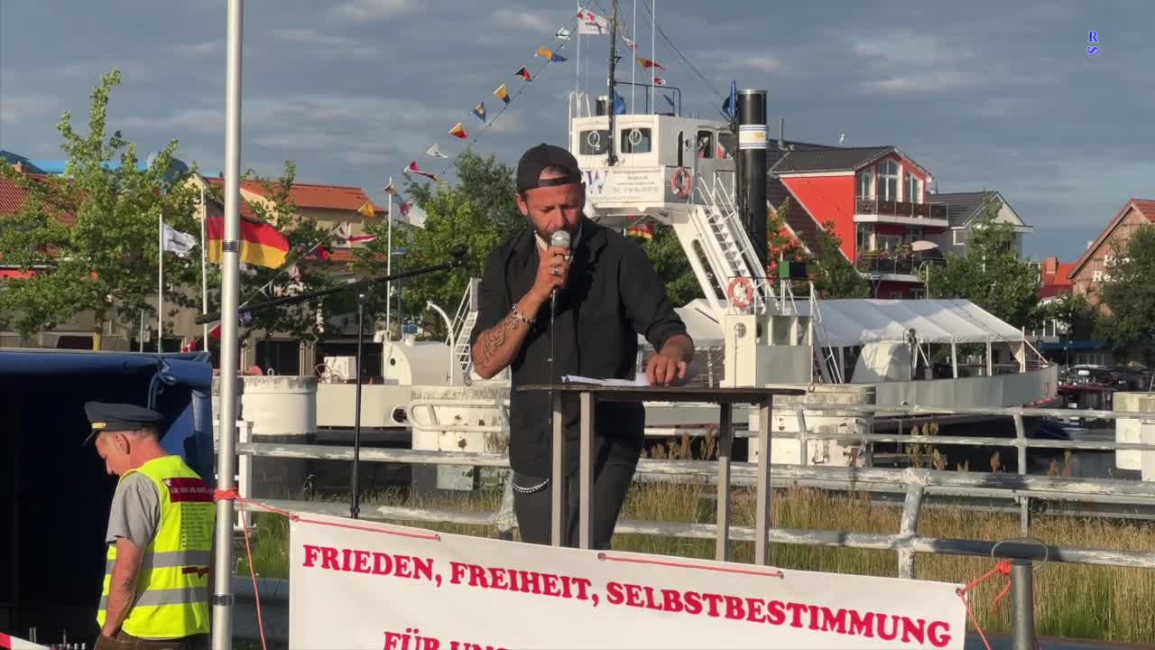 Wolgast - Redebeitrag von Martin 05-07-2022