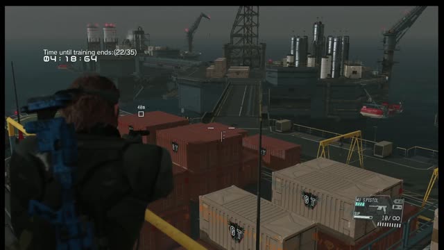 Metal Gear Solid V : The Phantom Pain - Side mission Base development platform