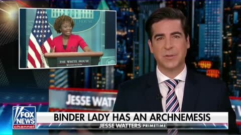 Jesse Watters- Karine Jean-Pierre has an archnemesis #shorts