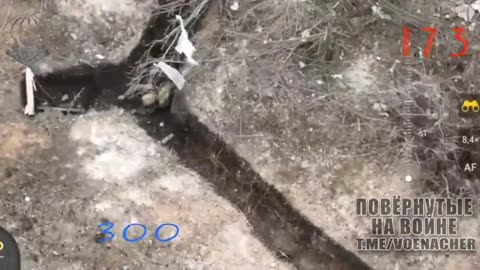 Russian drone operators take out Ukrainian soldiers and an ATGM