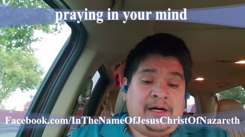 praying in your mind