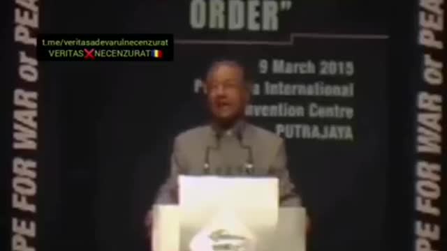 Dr. Mahathir Mohamad fostul Prim-Minstru al Malaeziei, 2015 REDUCEREA populatiei