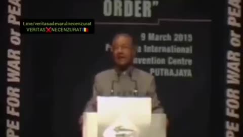 Dr. Mahathir Mohamad fostul Prim-Minstru al Malaeziei, 2015 REDUCEREA populatiei