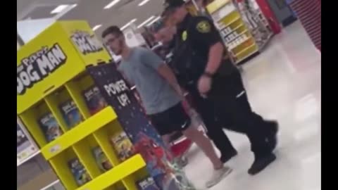 Guy gets caught video taping under a woman's dress