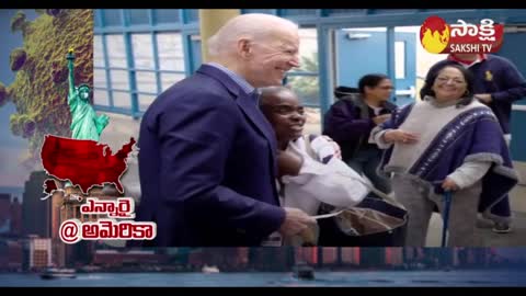 Emotional Scene _ A woman gets a Hug and Selfie with Biden the US President Elect