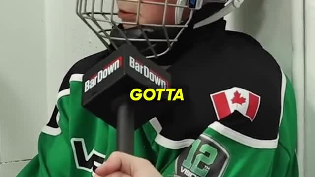 Lee Giffin taught his son well (via @Corwin McCallum) #hockey #wholesome #inspiration #sports