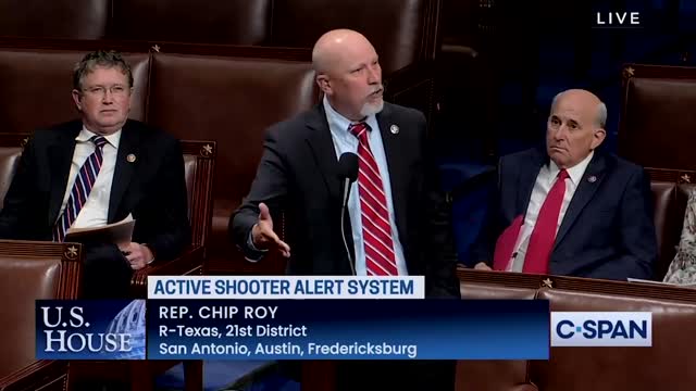 Rep. Chip Roy Goes FULL-SAVAGE on Every Woke Member of Congress on House Floor