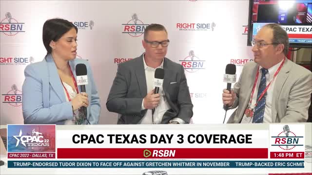 CPAC 2022 in Dallas, Tx | Interview With Jon Willis & Michael Sharman 8/6/22