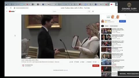 Prime Minister Treudeau is sworn in as the queens servant, not Canadian Prime Minister