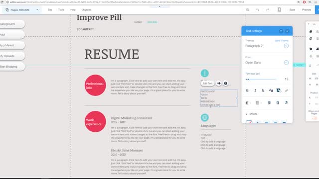 Niche Templates to build a website in minutes