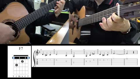 대항해시대 온라인 OST - "Marseille theme" (Taku Iwasaki 곡) - guitar duo