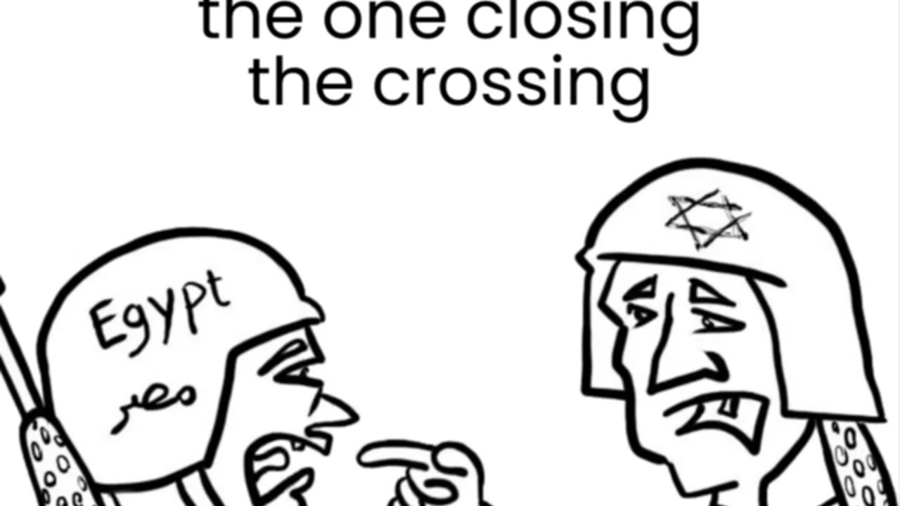 Why are you closing the Rafah crosing Why are you closing the Rafah crosing ?
