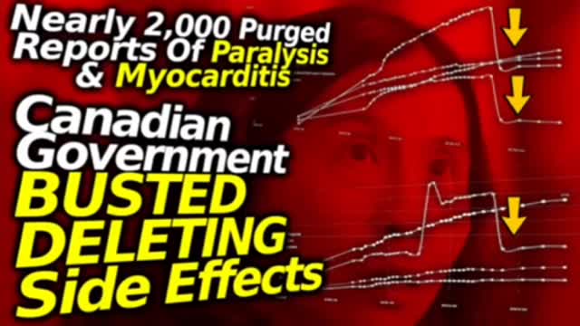 Canadian Government Deleted Side Effects Of Vaccine