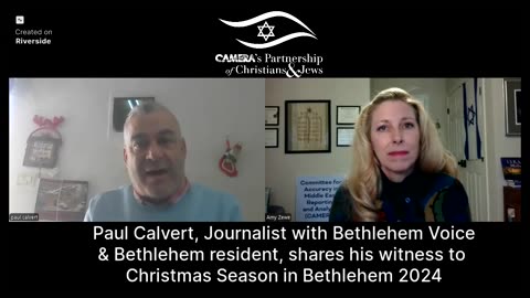 Christmas 2024: Paul Calvert informs on the Reality in Bethlehem