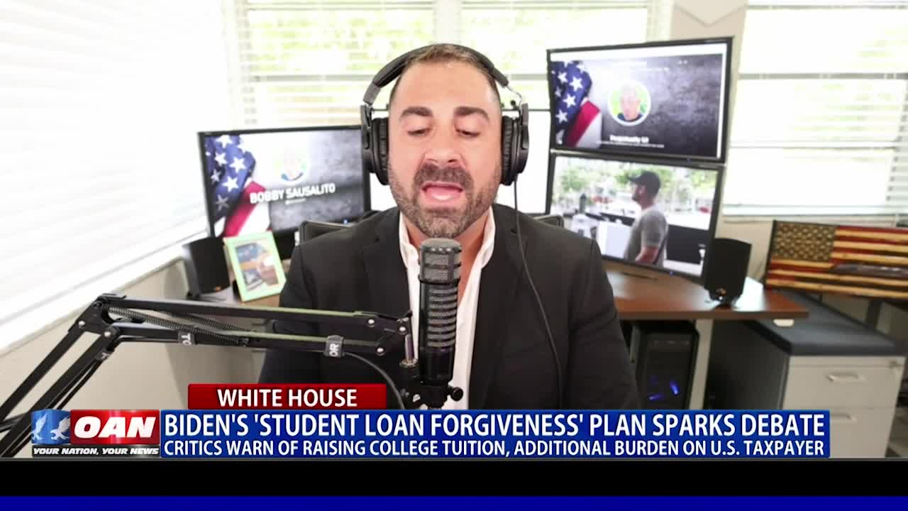 Biden's student loan forgiveness; Bobby Sausalito weighs in